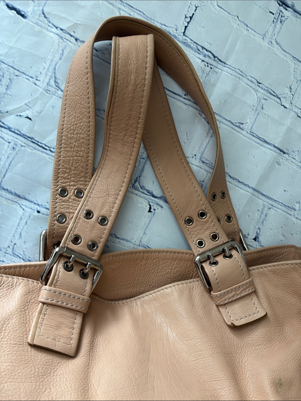 Vintage Marc Jacobs Collection Leather Tote Bag Suede Lining Made in Italy - Picture 7 of 16